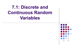 Probability Models