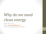 PowerPoint: Clean Energy