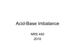 Acid-Base Imbalance