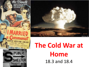 The Cold War at Home (2)