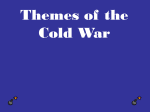 Themes of the Cold War