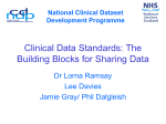 National Clinical Dataset Development Programme