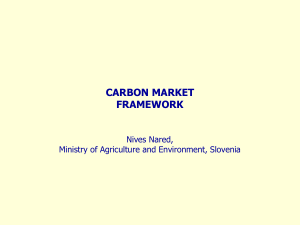Carbon Market Framework (Nared)