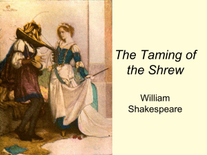 The Taming of the Shrew