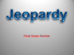 POWERPOINT JEOPARDY