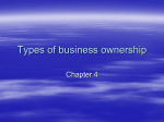 Types of business ownership - Somerset Independent Schools