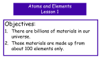 Chemical changes