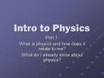 Intro to Physics - hrsbstaff.ednet.ns.ca
