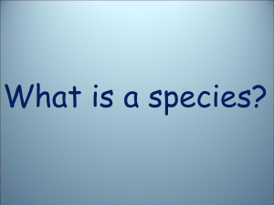 species. - Kelso High School