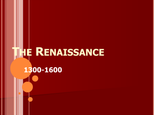 Renaissance Powerpoint