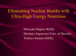 Eliminating Nuclear Bombs with Ultra