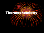 Thermochemistry