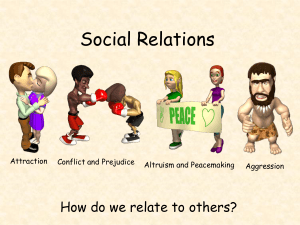 Social Relations