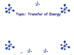 Energy will stop transferring when…