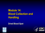 Module 14: Blood Collection and Handling