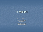 Numbers - University of Florida