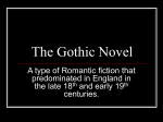 The Gothic Novel
