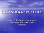 3. Oceanographic Tools Notes
