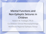 Psychogenic non-epileptic seizures-neuropsychology as part of the