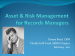 Asset and Risk Management for your Records