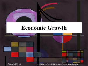 Economic Growth - McGraw Hill Higher Education