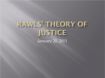 Rawls` Theory of Justice