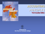 Accounting Principles, Third Canadian Edition