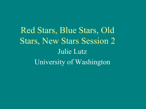 Stars - Red, Blue, Old, New pt.2