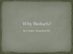 Why Bioenergy? - IndeeAg.Weebly.com... we`re glad you made it!