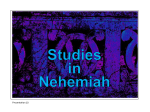 10 Nehemiah 10v1-39 Consecration Of The