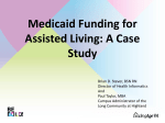 Assisted Living and “Case Mix”