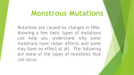 Monstrous Mutations - Campbell County Schools
