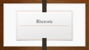 Rhetoric