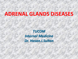 ADRENAL GLANDS DISEASES