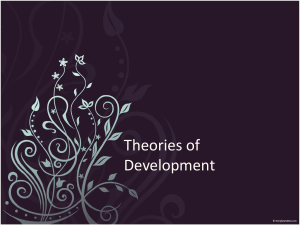 Theories of Development