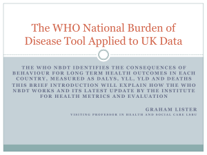 The WHO Burden of Disease Tool Update.pp[...]