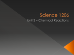 Science 1206 Unit 3 Part 1