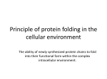 L2_Principle of protein folding in the cellular environment