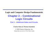 Additional Gates and Circuits