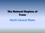 The Natural Regions of Texas