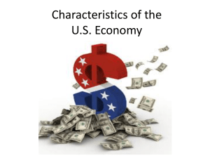Characteristics of the US Economy