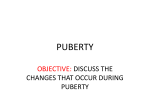 puberty notes