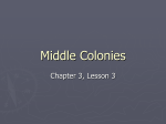 Middle Colonies