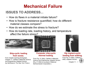 lecture 10-12 mechanical failure