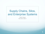 Silos, Supply Chains, and Enterprise Systems