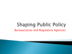 Shaping Public Policy