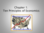 Chapter 1: Ten Principles of Economics