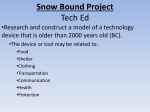 snow bound project