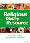 Religious Dietary Resource - Fort McMurray Catholic Schools