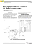 AN1322 Applying Semiconductor Sensors to Bar Graph